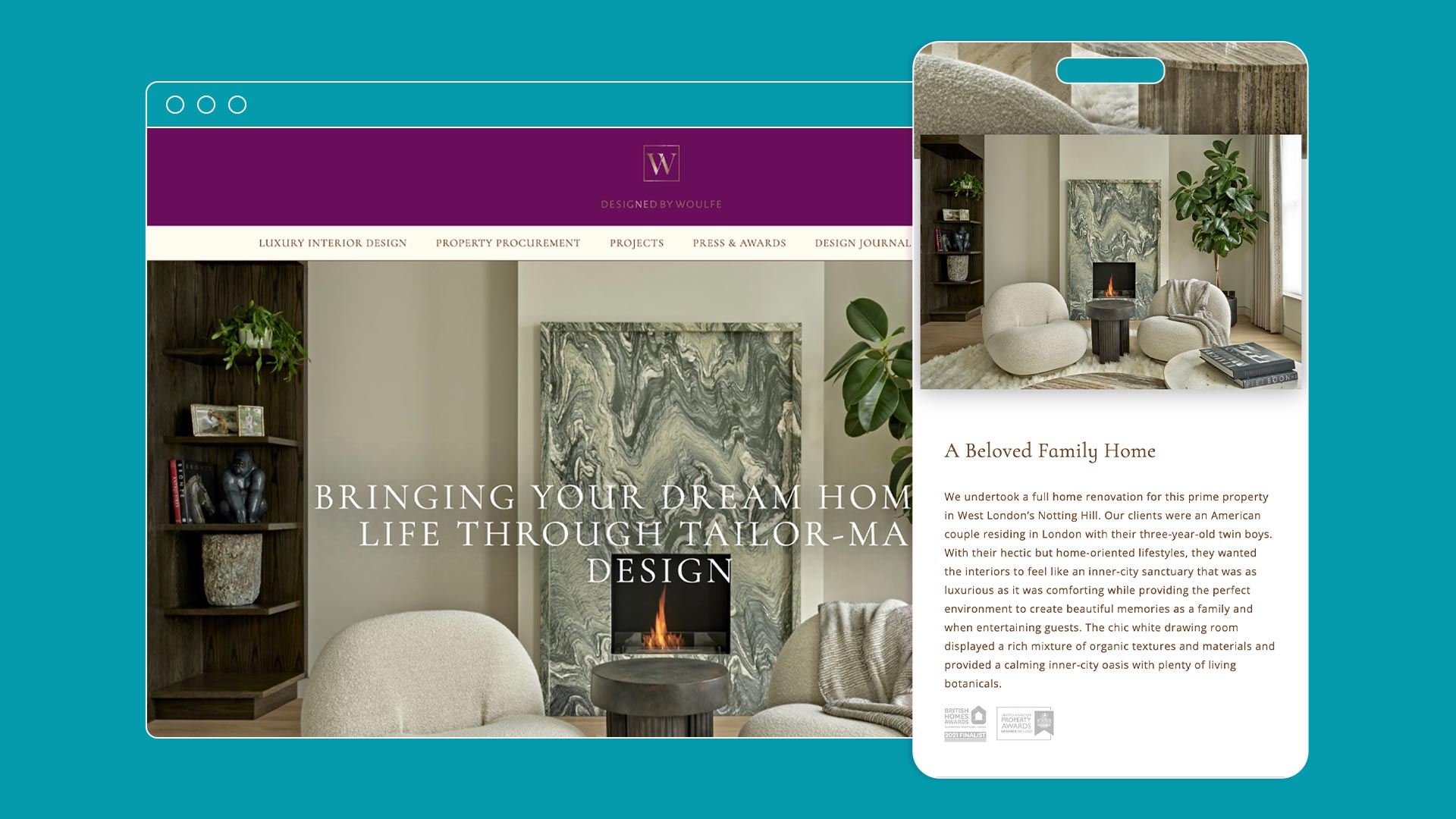 Designed by Woulfe | Portfolio